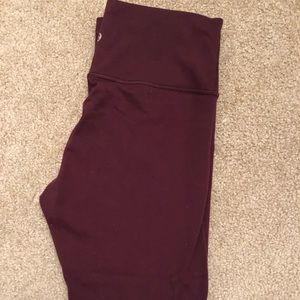 Lulu Lemon Wunder Under Full on Luon